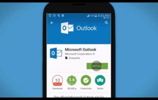 outlook android configurazione